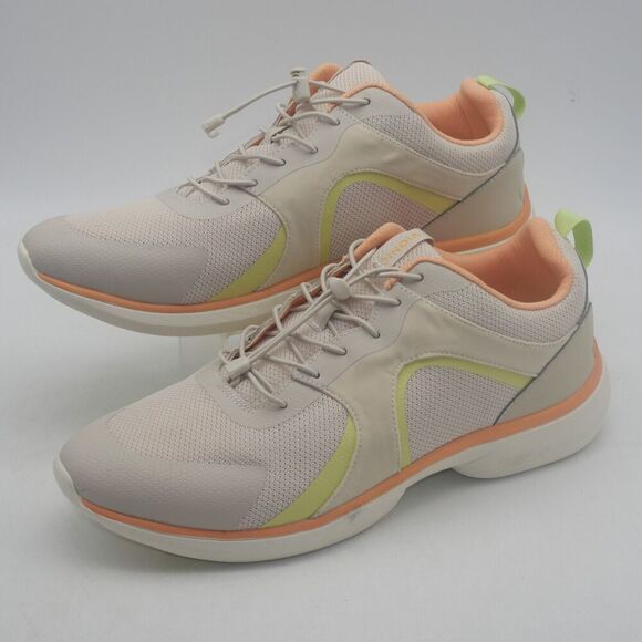 NEW Vionic Olessa Walking Orthotic Shoes Sneakers Women's 11 Cream Apricot Tan - Picture 2 of 8
